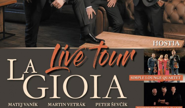 1. fotografia fotogalérie Aktuality / LA GIOIA - LETNÉ KONCERTNÉ TURNÉ - foto