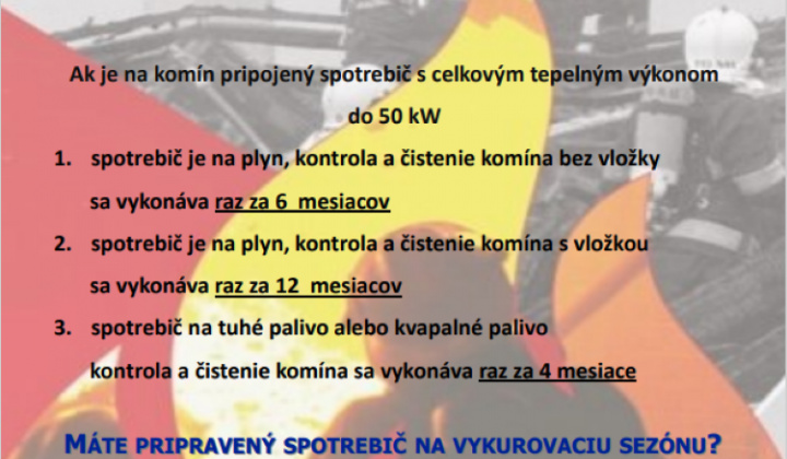 1. fotografia fotogalérie Aktuality / Bezpečnosť domova začína pri komíne - foto