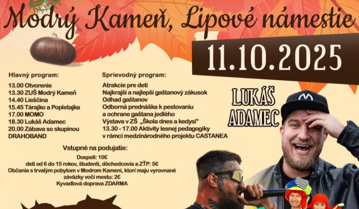 Fotka - Gaštanové hradné hody na hrade Modrý Kameň