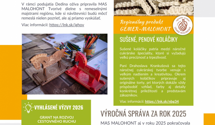 Fotka - Prehľad zaujímavostí z regiónu Gemer-Malohont - máj 2026