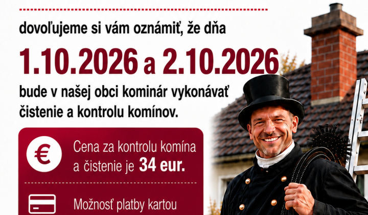 Fotka - Čistenie a revízie komínov.